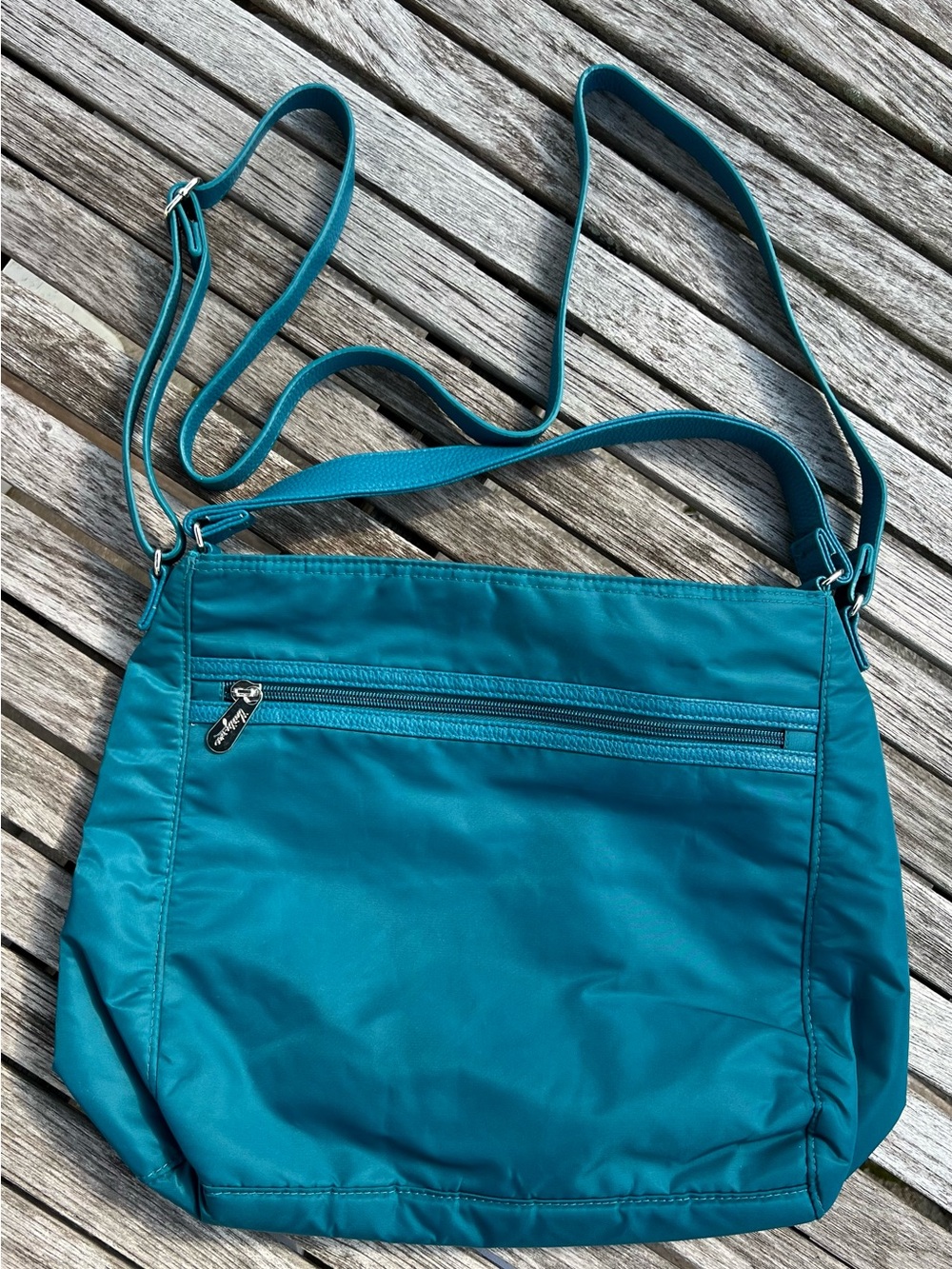 thirty-one Teal everything Shoulder Crossbody Bag